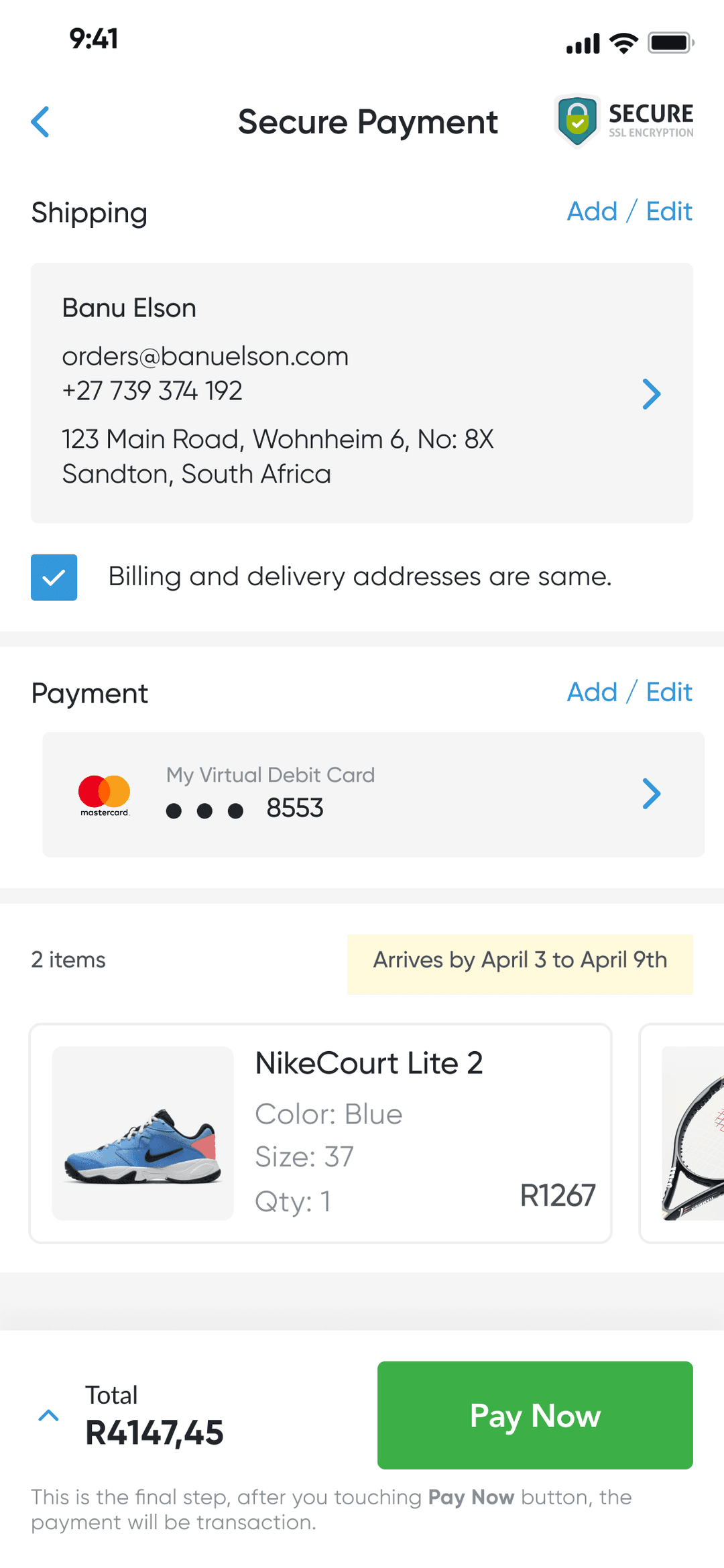 Checkout completed blocks